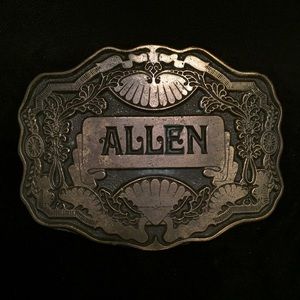Vintage “Allen” Belt Buckle